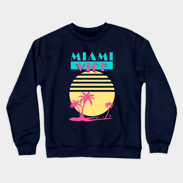 Miami Vice - Vintage Crewneck Sweatshirt by NorthWestDesigns